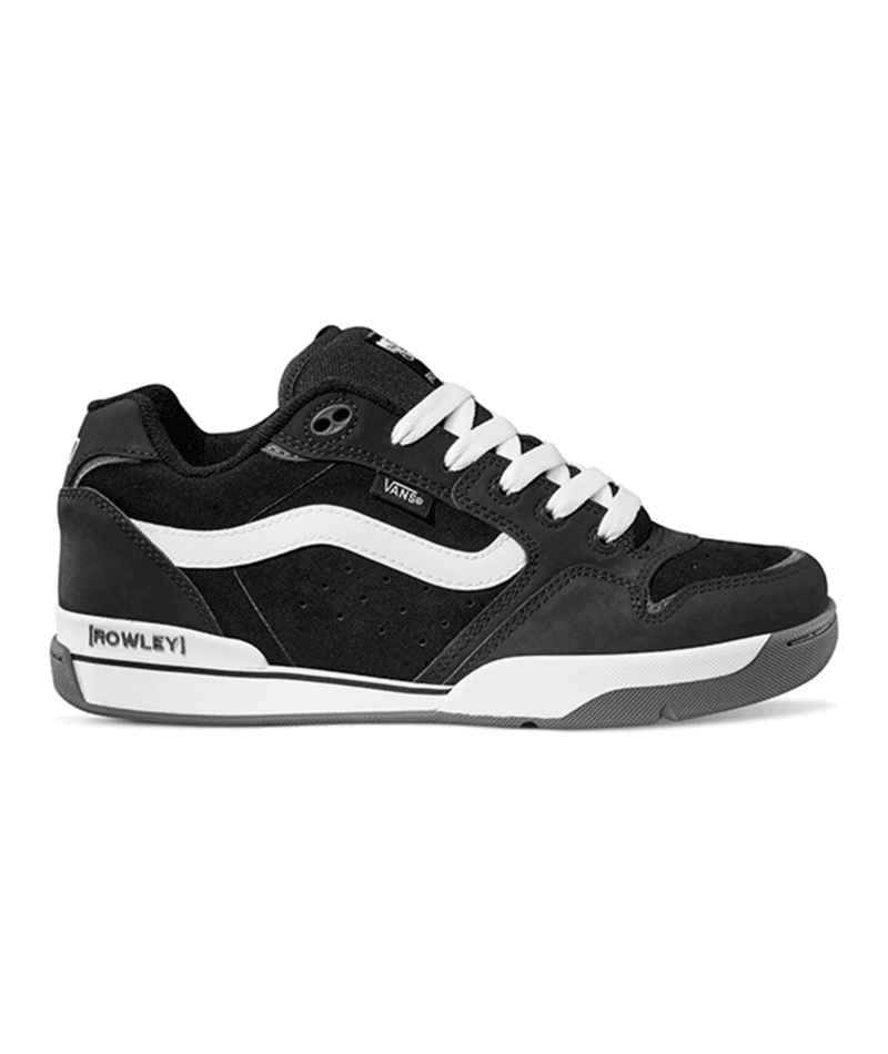 Vans 'Rowley XLT' Shoes - Black/White-1