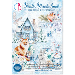 Winter Wonderland Junk Journal & Ephemera Book A4 32/Pkg-1