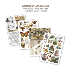 Cabinet Of Curiosities Junk Journal & Ephemera Book A4 32/Pkg-5