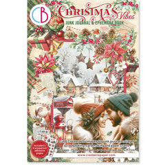 Christmas Vibes Junk Journal & Ephemera Book A4 32/pkg-1