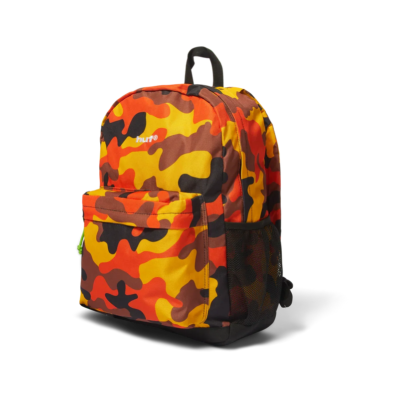 HUF '89 Logo' Backpack - Lava Camo-2