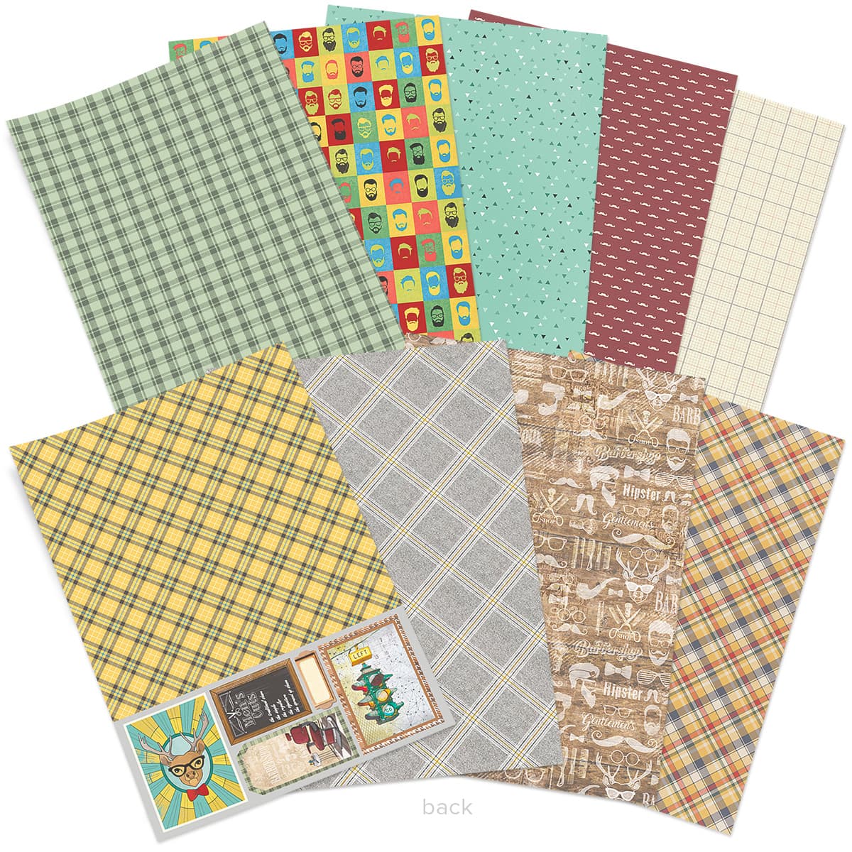 Ciao Bella Hipster Creative Pad A4 9/Pkg-3