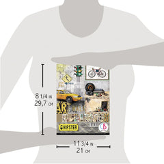 Ciao Bella Hipster Creative Pad A4 9/Pkg-6