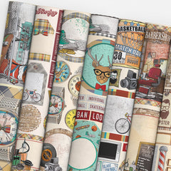 Ciao Bella Hipster Creative Pad A4 9/Pkg-4
