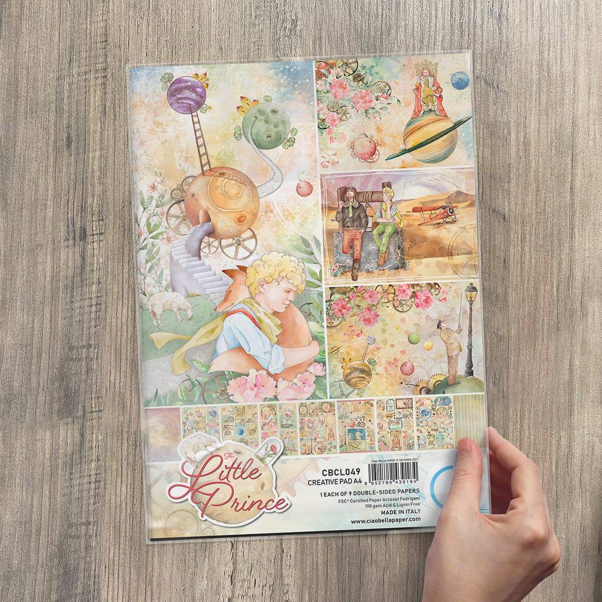 Ciao Bella The Little Prince Creative Pad A4 9/Pkg-5