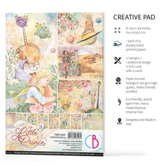 Ciao Bella The Little Prince Creative Pad A4 9/Pkg-7