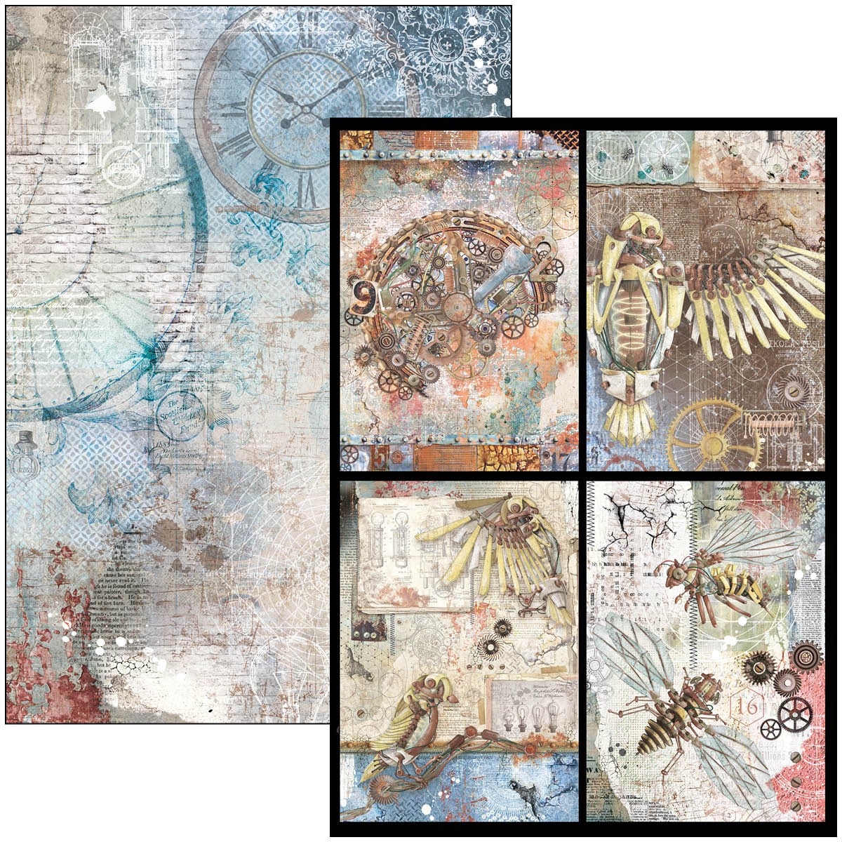 Ciao Bella Engine Of The Future Creative Pad A4 9/Pkg-10