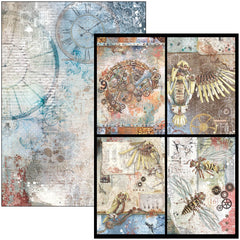 Ciao Bella Engine Of The Future Creative Pad A4 9/Pkg-10