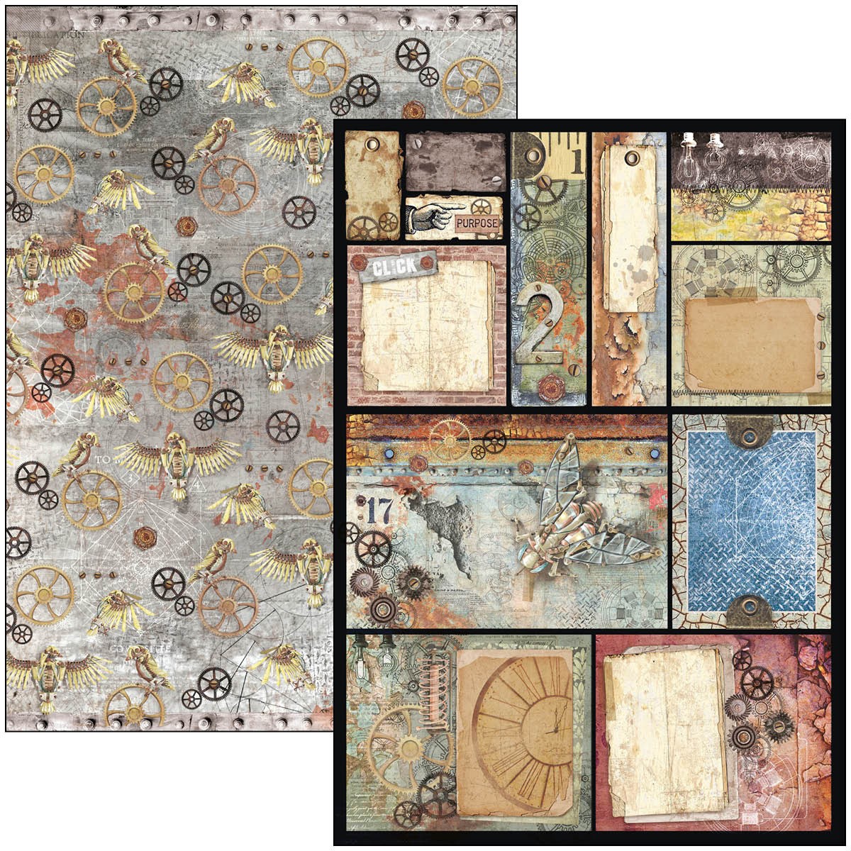 Ciao Bella Engine Of The Future Creative Pad A4 9/Pkg-13