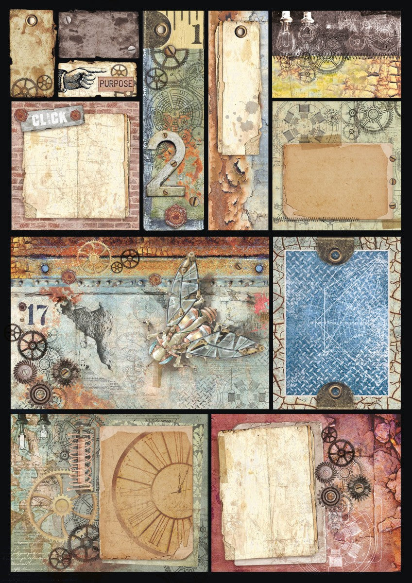 Ciao Bella Engine Of The Future Creative Pad A4 9/Pkg-14