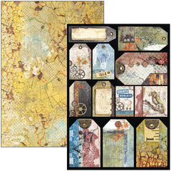 Ciao Bella Engine Of The Future Creative Pad A4 9/Pkg-19