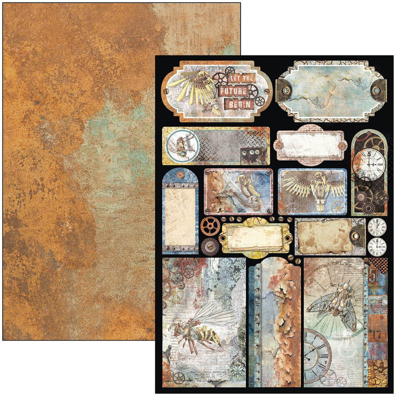 Ciao Bella Engine Of The Future Creative Pad A4 9/Pkg-22