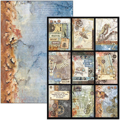 Ciao Bella Engine Of The Future Creative Pad A4 9/Pkg-25