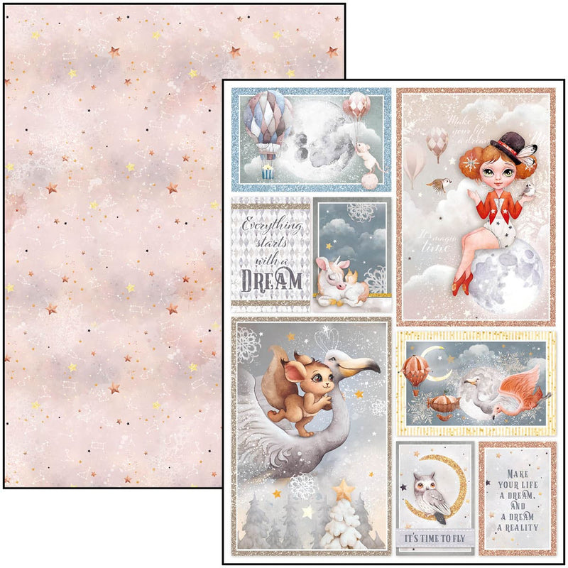 Dreamland Creative Pad A4 9/Pkg-9