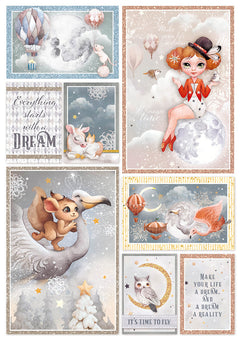 Dreamland Creative Pad A4 9/Pkg-10