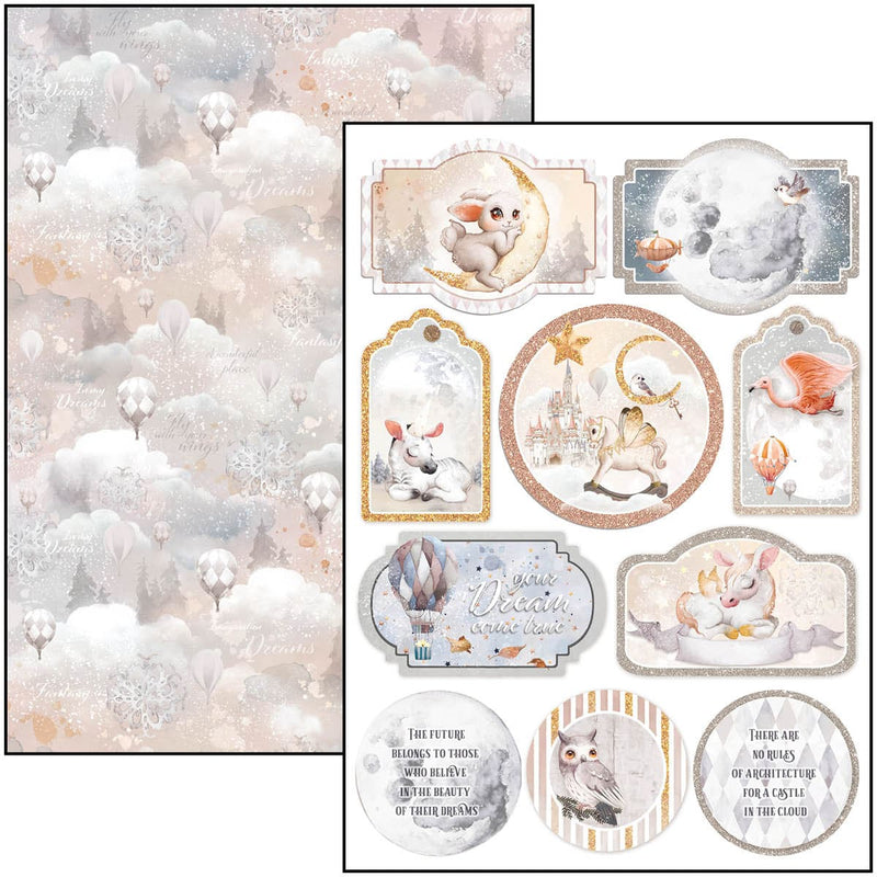 Dreamland Creative Pad A4 9/Pkg-12
