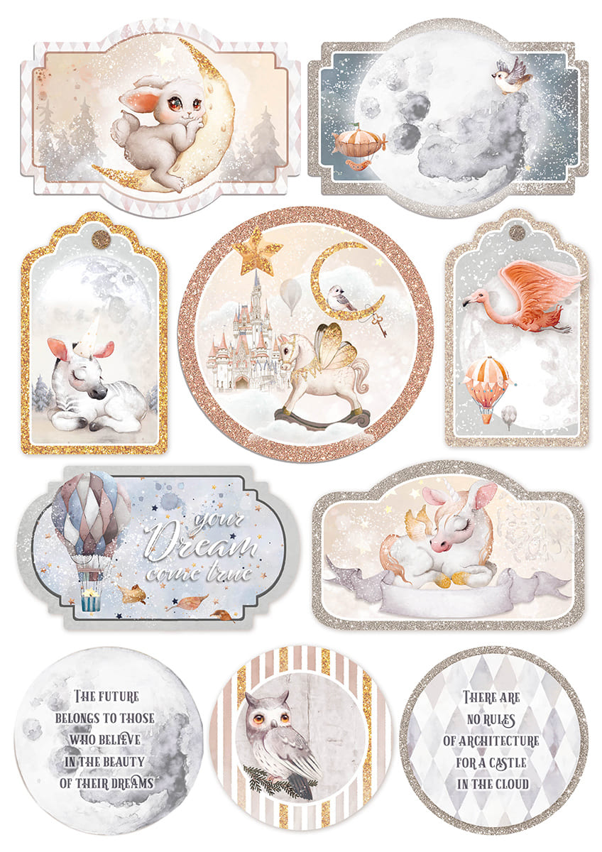 Dreamland Creative Pad A4 9/Pkg-13