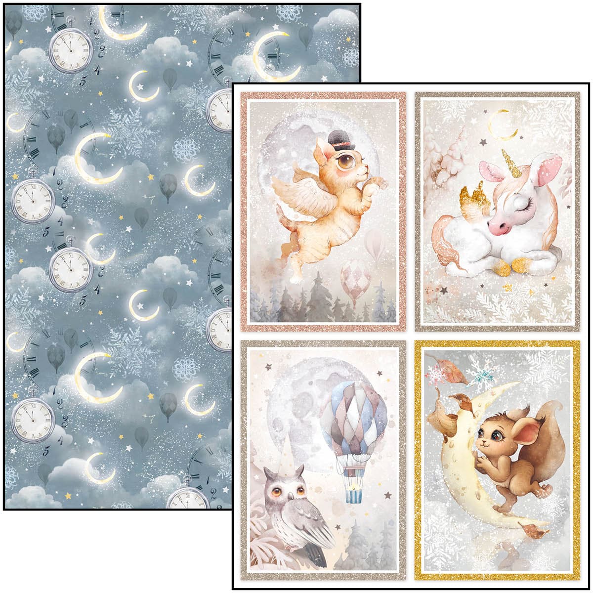 Dreamland Creative Pad A4 9/Pkg-15
