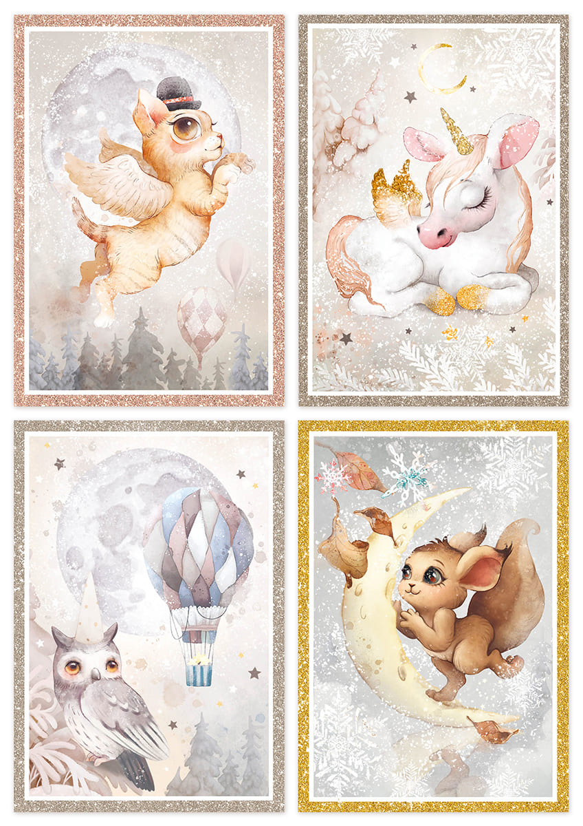 Dreamland Creative Pad A4 9/Pkg-16