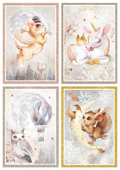 Dreamland Creative Pad A4 9/Pkg-16