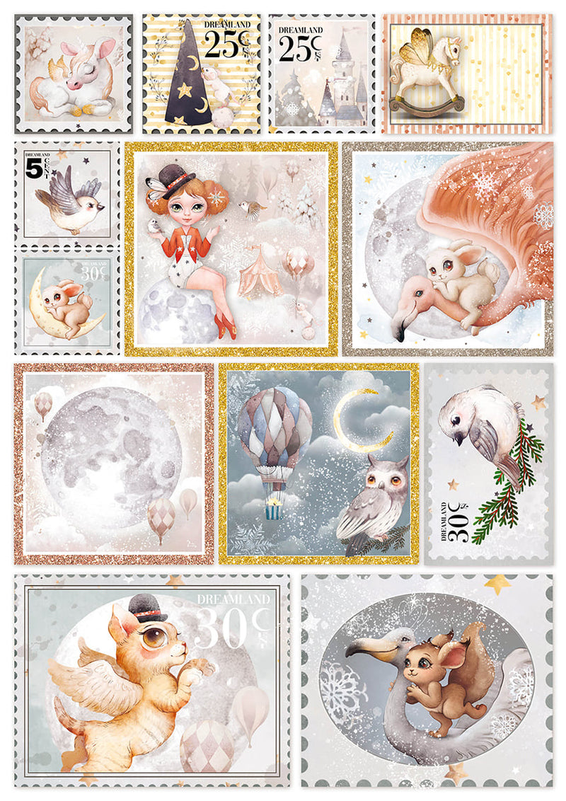 Dreamland Creative Pad A4 9/Pkg-19
