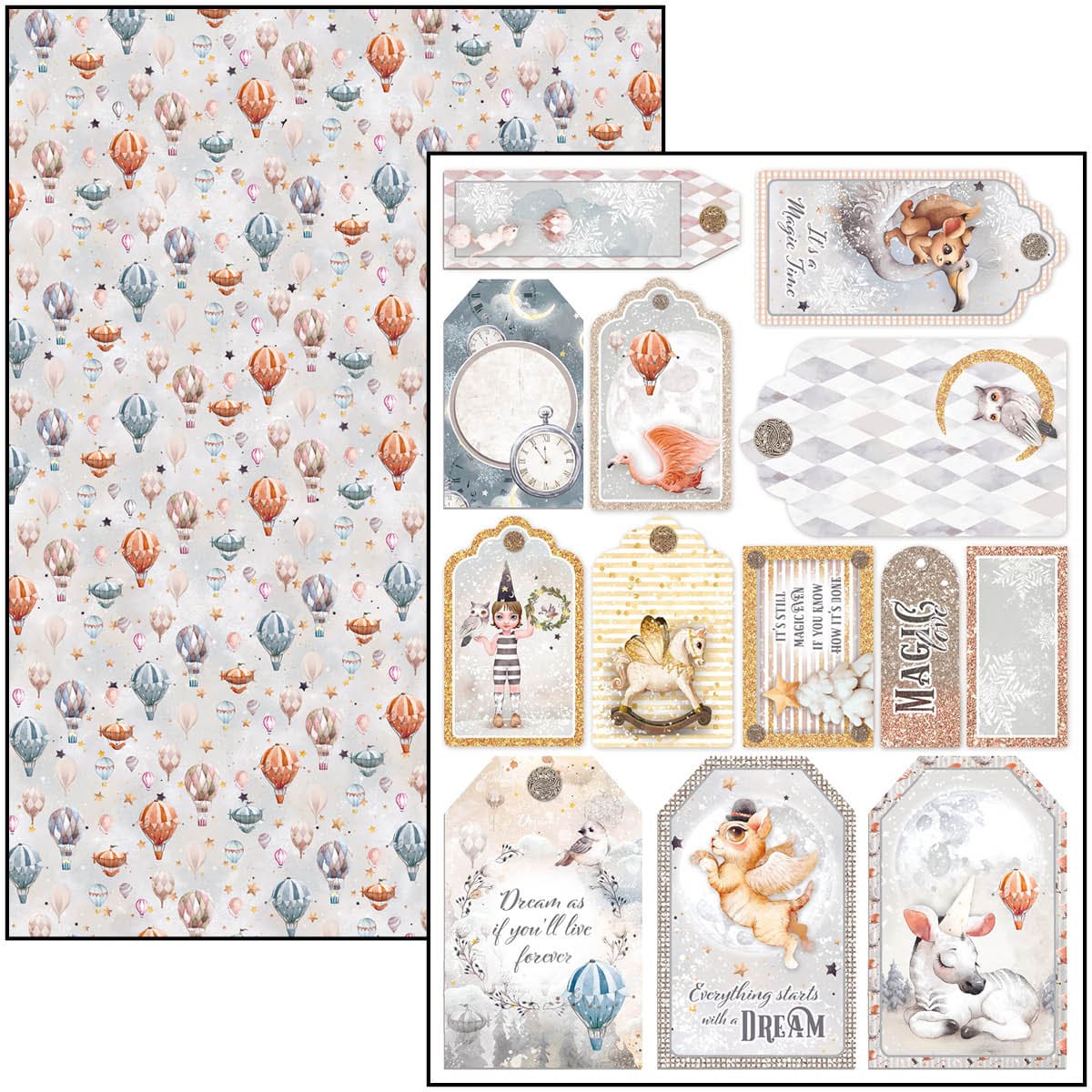 Dreamland Creative Pad A4 9/Pkg-24
