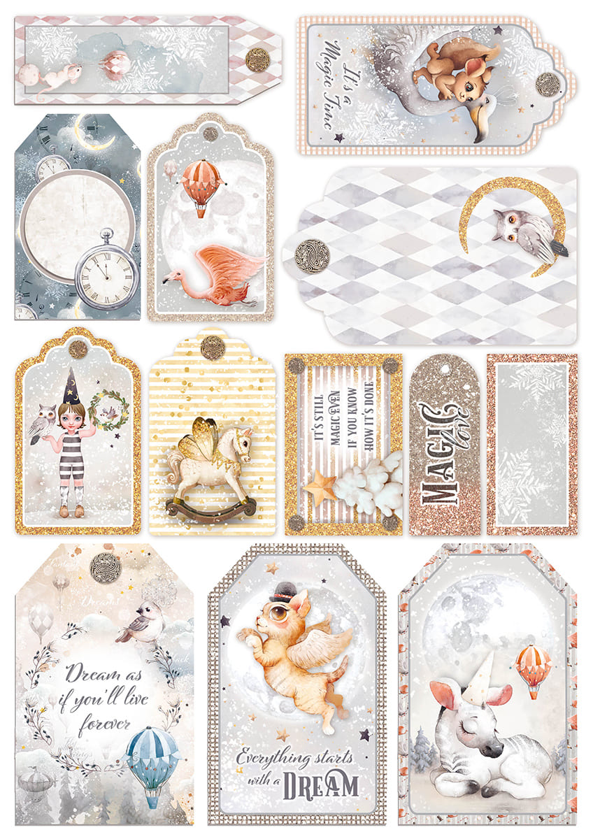 Dreamland Creative Pad A4 9/Pkg-25