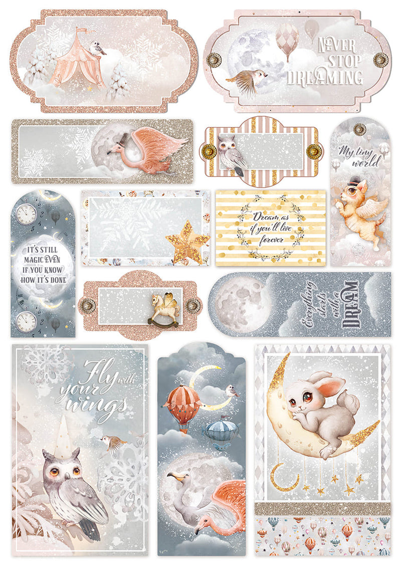 Dreamland Creative Pad A4 9/Pkg-5