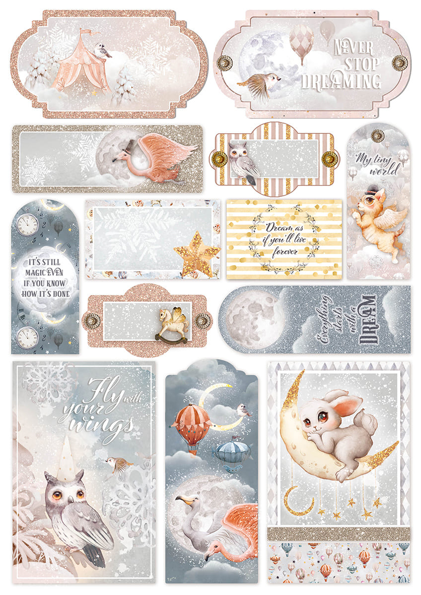 Dreamland Creative Pad A4 9/Pkg-5