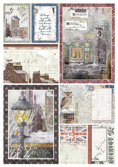 London's Calling Creative Pad A4 9/Pkg + 1 Free deluxe sheet-3