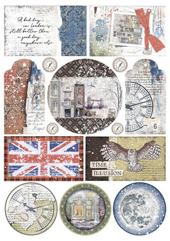 London's Calling Creative Pad A4 9/Pkg + 1 Free deluxe sheet-5
