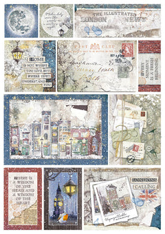 London's Calling Creative Pad A4 9/Pkg + 1 Free deluxe sheet-13