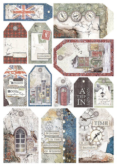 London's Calling Creative Pad A4 9/Pkg + 1 Free deluxe sheet-15