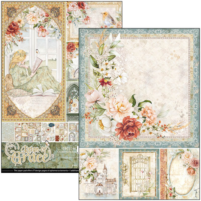 Reign of Grace Creative Pad A4 9/Pkg-2