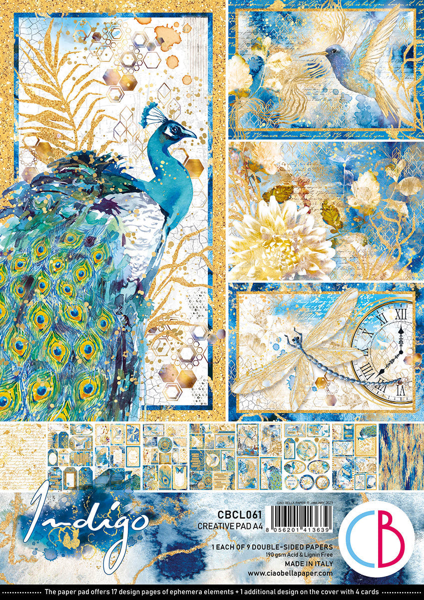Indigo Creative Pad Pad A4 9/Pkg-1
