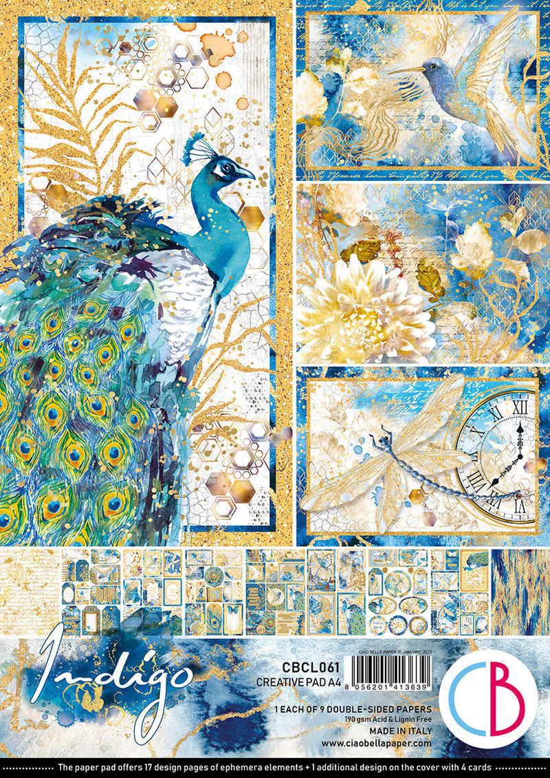 Indigo Creative Pad Pad A4 9/Pkg-1