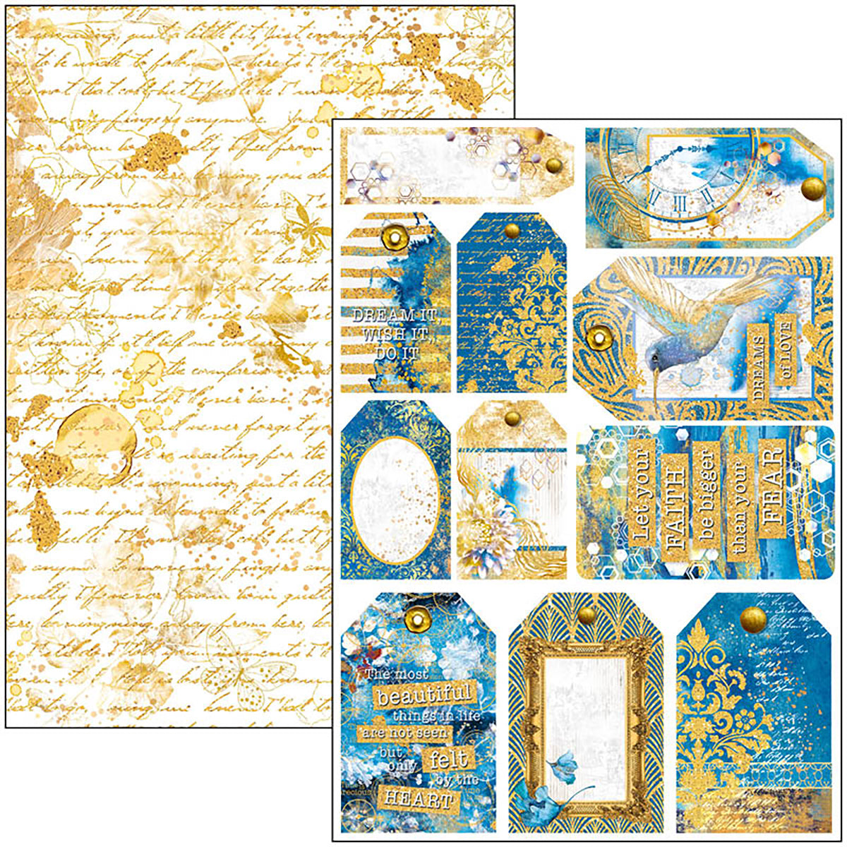 Indigo Creative Pad Pad A4 9/Pkg-4