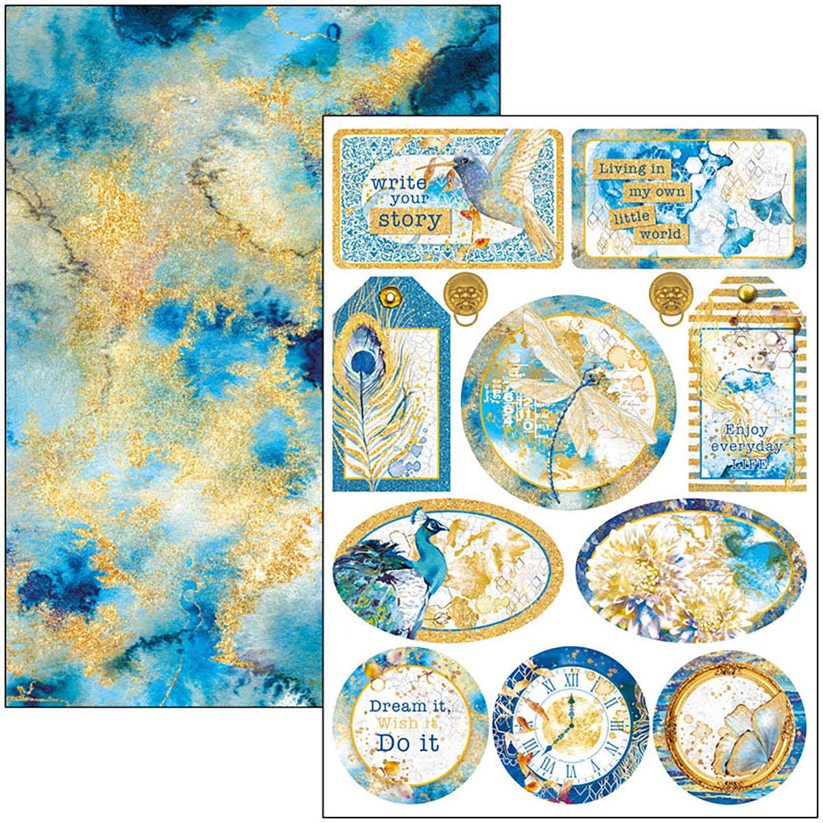 Indigo Creative Pad Pad A4 9/Pkg-5