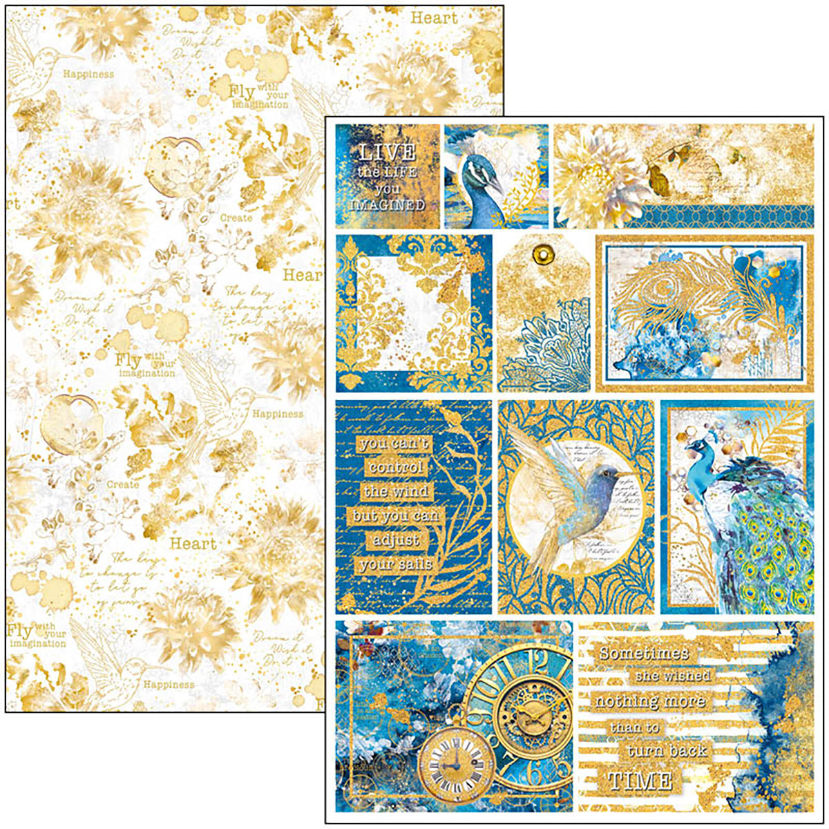 Indigo Creative Pad Pad A4 9/Pkg-8