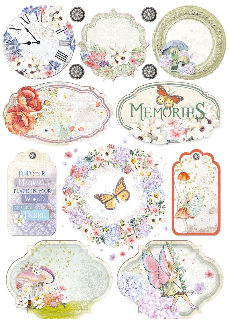Ciao Bella Enchanted Land Creative Pad A4 9/Pkg-6