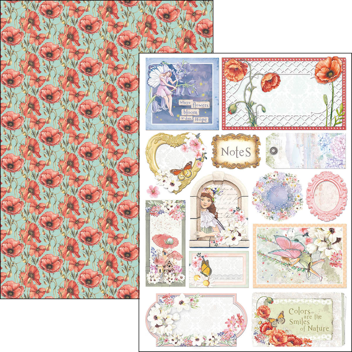 Ciao Bella Enchanted Land Creative Pad A4 9/Pkg-8