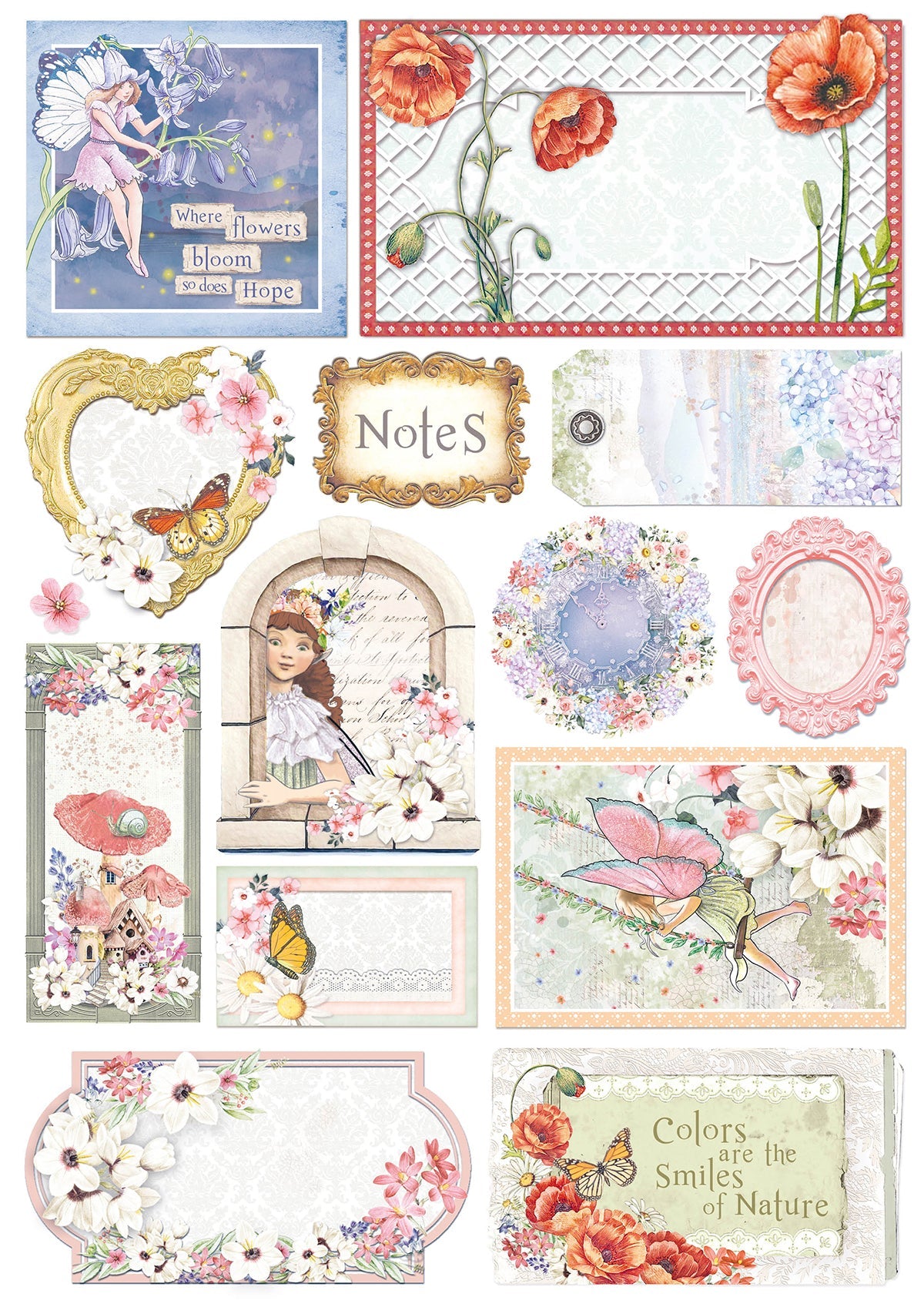 Ciao Bella Enchanted Land Creative Pad A4 9/Pkg-2