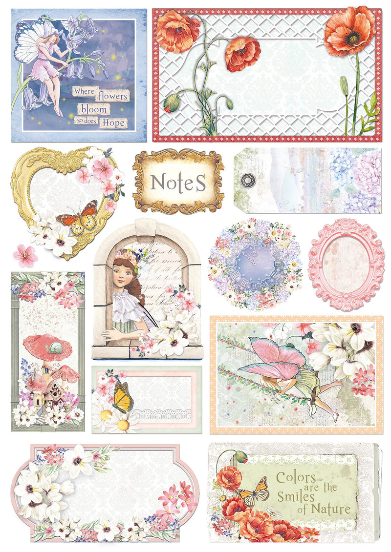 Ciao Bella Enchanted Land Creative Pad A4 9/Pkg-2