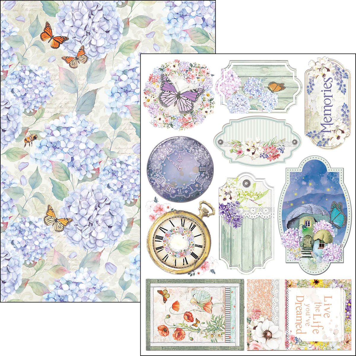 Ciao Bella Enchanted Land Creative Pad A4 9/Pkg-22