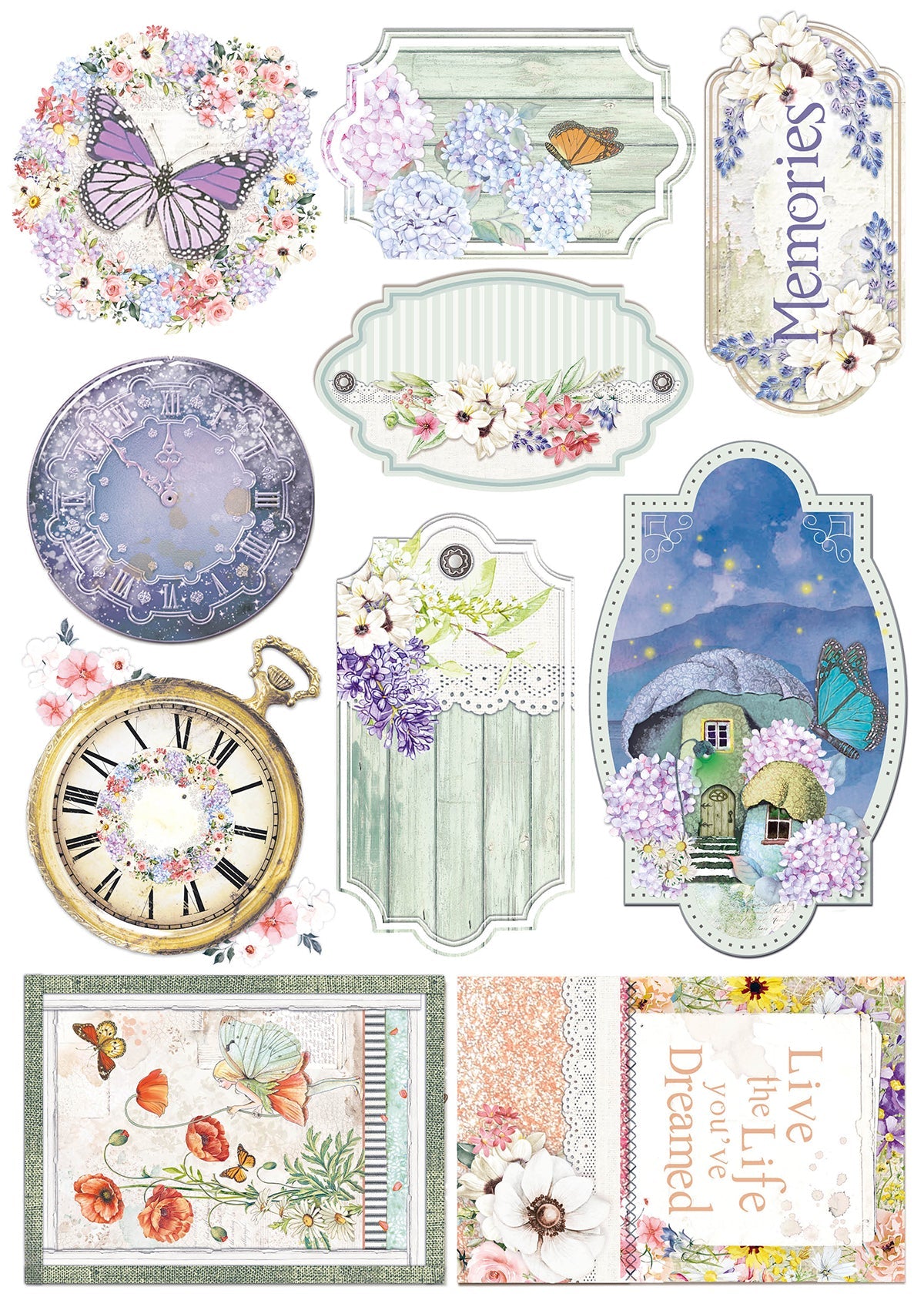 Ciao Bella Enchanted Land Creative Pad A4 9/Pkg-23