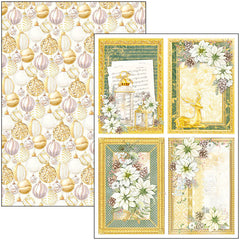 Ciao Bella Sparkling Christmas Creative Pad A4 9/Pkg-5