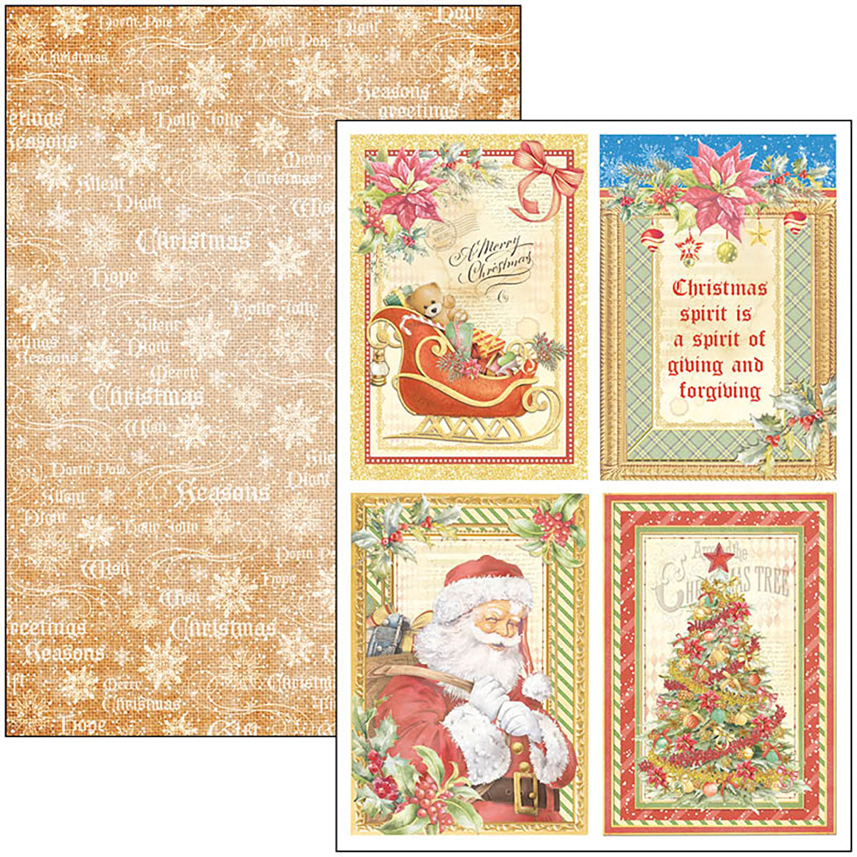 Ciao Bella Dear Santa Creative Pad A4 9/Pkg-5