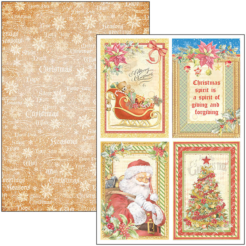 Ciao Bella Dear Santa Creative Pad A4 9/Pkg-5