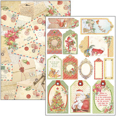 Ciao Bella Dear Santa Creative Pad A4 9/Pkg-8