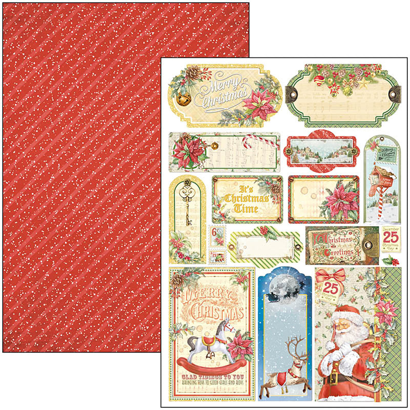 Ciao Bella Dear Santa Creative Pad A4 9/Pkg-9